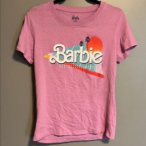 Barbie Pink Sunset Graphic Tee
